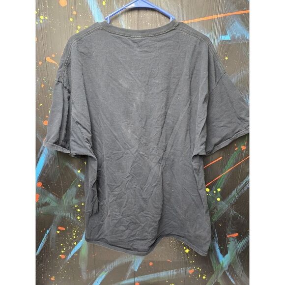 Vintage Tee‎ Shirt 2X Goth Skull Snake Skeleton Glow in the Dark T-Shirt Black - Picture 6 of 6